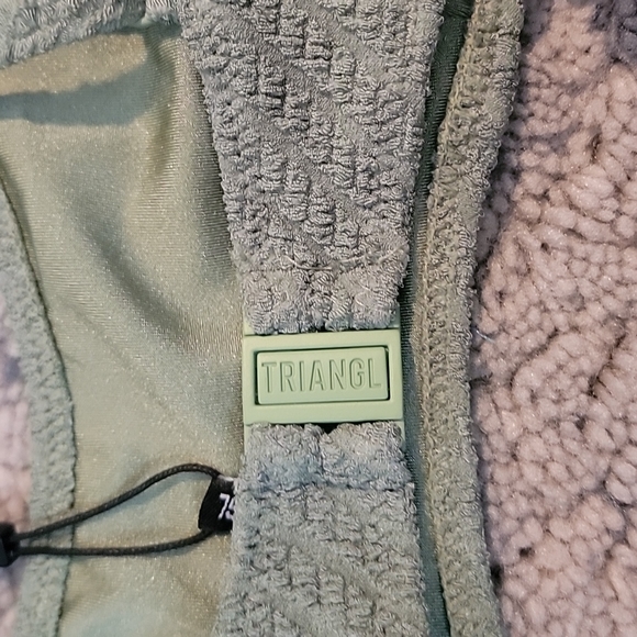 Light green bathing suits top - Picture 7 of 7